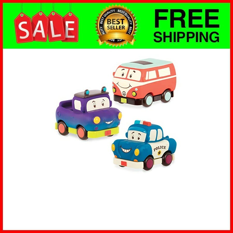 b toys mini pull back cars