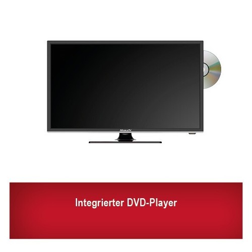 Mobile TV Silverline 19DVDS2BT V2 mit Triple Tuner und DVD Player für 12/230V - Bild 3 von 6