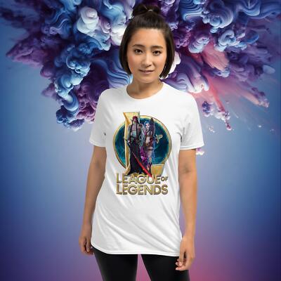 Yone and Jinx - League Of Legends - Unisex T-Shirt - Fan Art