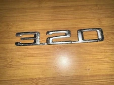 1979 1980 1981 1982 1983 BMW 320 i Rear Trunk Nameplate Emblem 51141869972 OEM