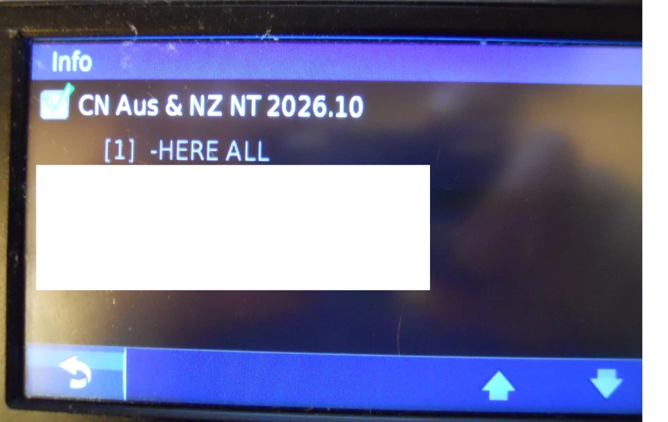 2026 Australia New Zealand map  for COMPATIBLE Garmin GPS Read List Compatible - Image 2 of 4
