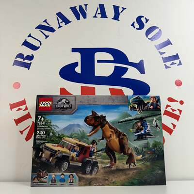 Jurassic World Carnataurus Dinosaur Chase ITEM 76941 - RETIRED