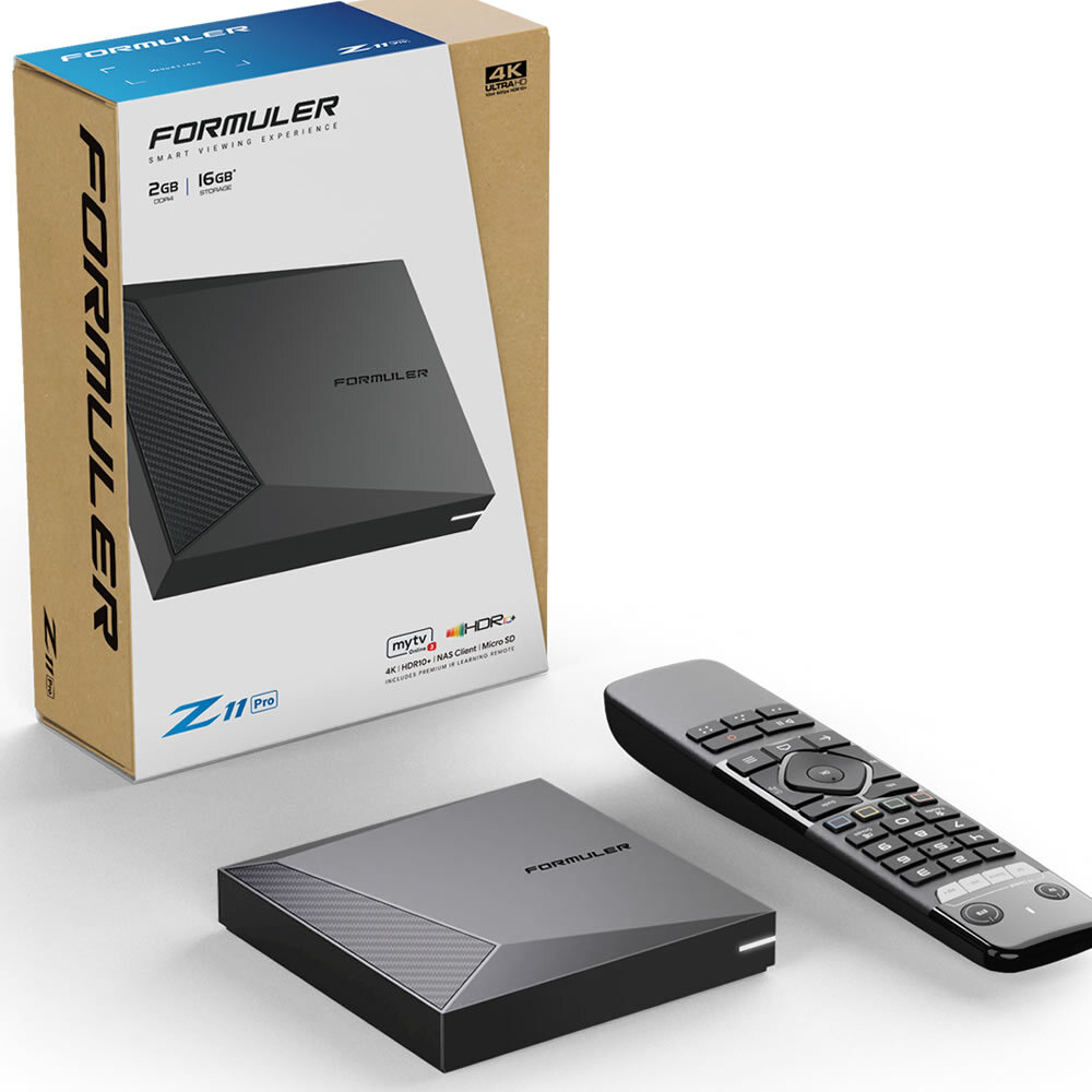 New 2024 FORMULER Z11 PRO 4K ULTIMATE UHD IPTV WIFI ANDROID OTT HD