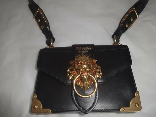 prada bag with lion