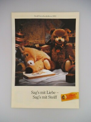 Steiff Katalog Geschenkideen 1992 (4653)