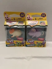 Little Live Pets Chipper Hamster & Scampee Mouse Interactive Toys New In Box