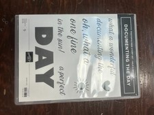 Stampin Up RET DOUCUMENTING THE DAY NEVER USEd