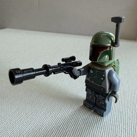 Lego Star Wars Boba Fett Clone Head Minifigure sw0822 Desert Skiff Escape 75174