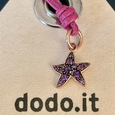 Dodo Pomellato Collana Ciondolo Stella Marina Oro Rosa Ametiste Rara 100% Origin