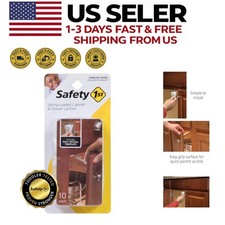 10 Count Spring n' Release Latches for Effortless Home Safety Solutions