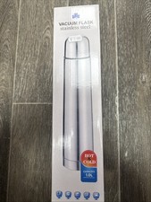 1 Litre Vacuum Flask Stainless Steel