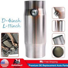 4 Universal Catalytic Converter Stainless Steel High Flow Weld-on Epa Approved 4 Universal Catalytic Converter Stainless Steel High Flow Weld-on Epa Approved