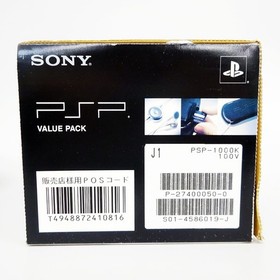 SONY PSP Playstation Portable Console Value Pack Black PSP-1000 Japan NEW