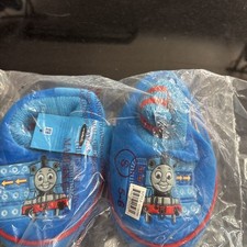 TT 7 Thomas the Tank Engine Sock Slippers Fits Toddler Size 5-6 Great Condition