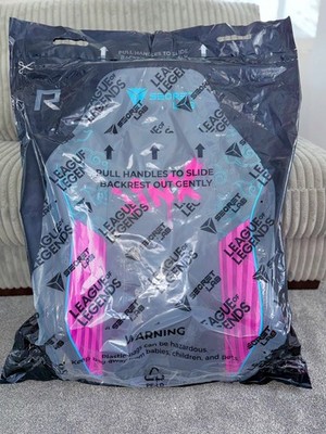 Secretlab Gaming  Chair backrest *BRAND NEW IN BAG*  Arcane Jinx Pink &Blue 