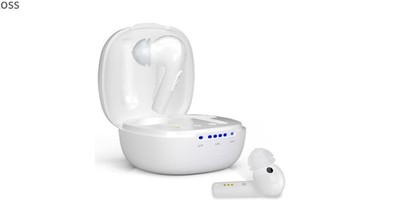 Retekess Hearing Aids w/ Bluetooth, OTC Rechargeable, White Open Box For Seniors