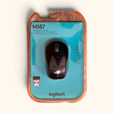 Logitech M187 Wireless Optical Mouse 1000 DPI...