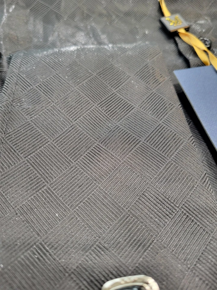 Manzini Shirt Men 5XL Red Geometric Flip Long Sleeve Button Up Dress Club $399MS - Image 4 of 4