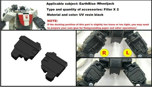 3D DIY Leg Arm Upgrade KIT For Earthrise Sunstreaker Runamuck Trailbreaker More - Image 4 of 4