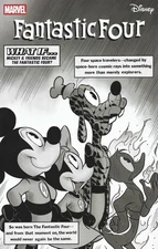 Fantastic Four #6 1:100 Ivan Bigarella B&W Disney Variant Marvel 2025