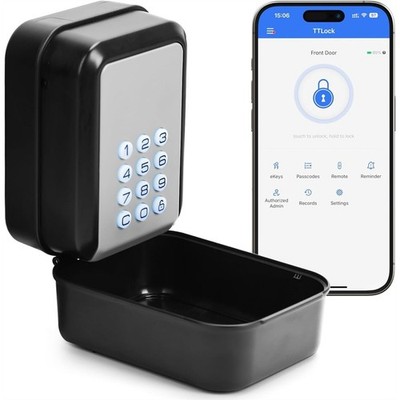 Bluetooth Schlüsselkasten mit APP Steuerung Elektronischer Tresor Key Lock Box