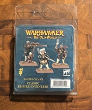 Warhammer The Old World Empire of Man Classic Empire Master Engineers NEW OOP
