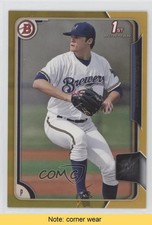 2015 Bowman Draft Gold 8/50 Nathan Kirby #145 READ 3k7