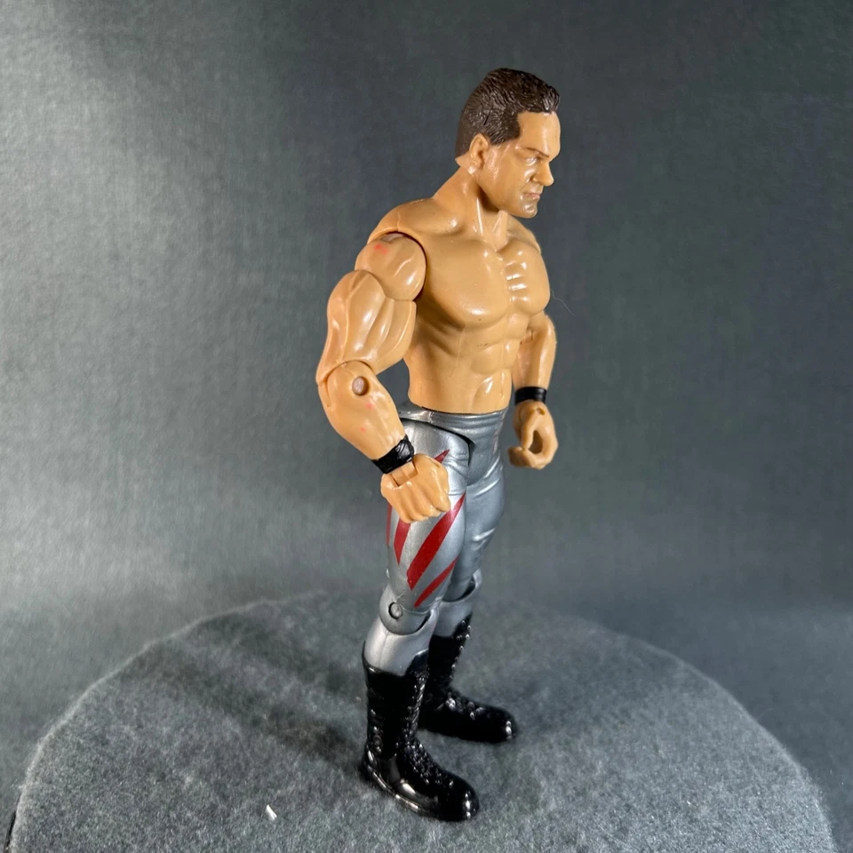 Figura de acción de lucha libre WWE Ruthless Aggression Chris Benoit 2003 Jakks Pacific Foto 4 de 4