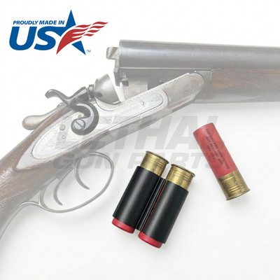 Shotgun Shell Belt Holder 12 Gauge Belt Loop Mounted Double Shell Carrier 12GA