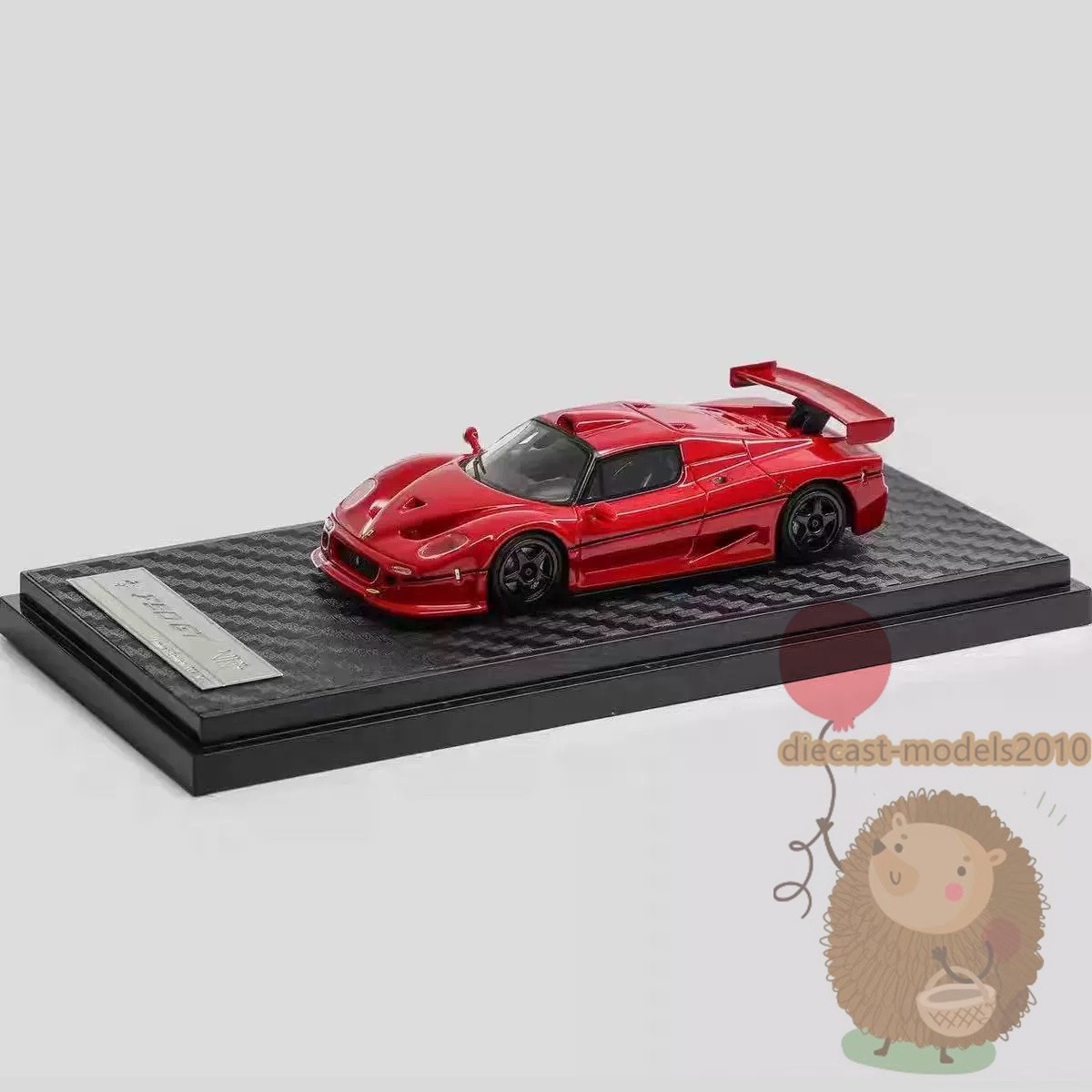 NA 1/64 Ferrari F50 GT Supercar Resin Diecast Model Car Hobby Toy