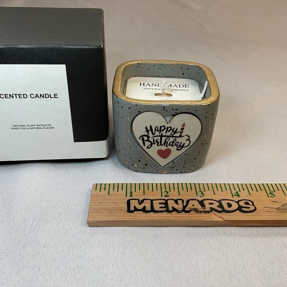 Aceites esenciales naturales para velas 'Feliz cumpleaños' nuevos con etiquetas Foto 4 de 4