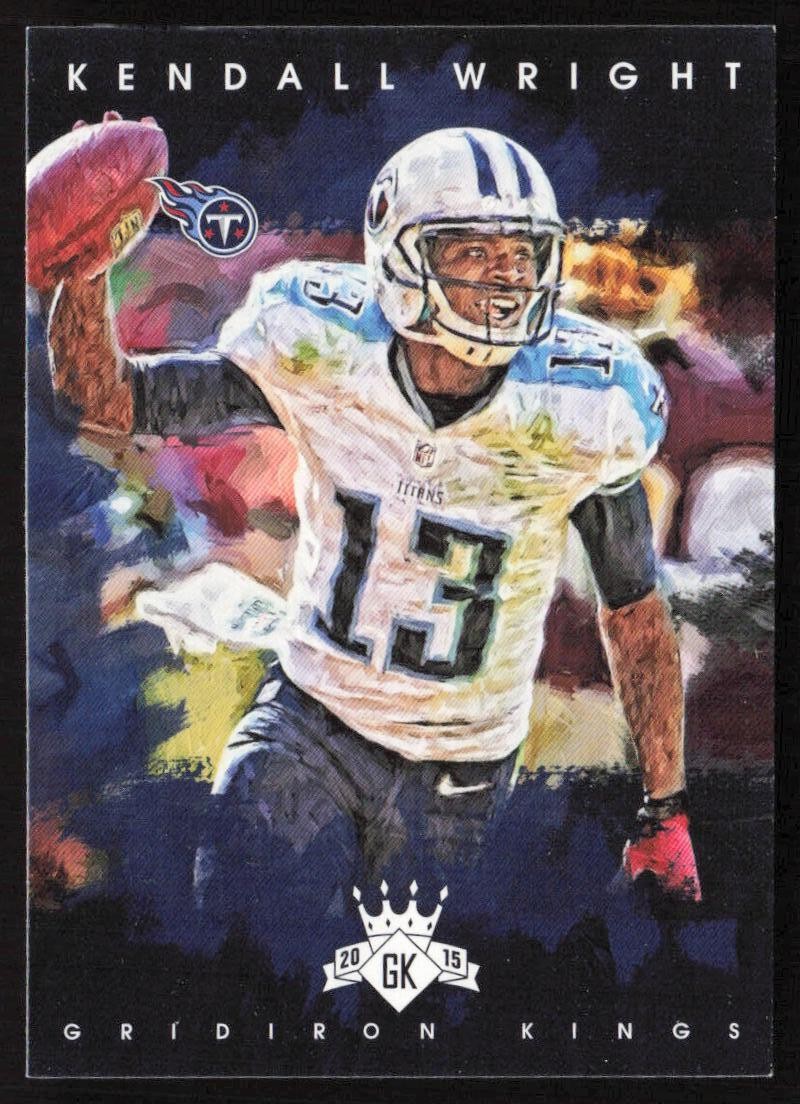 2015 Panini Gridiron Kings Kendall Wright #33 Tennessee Titans