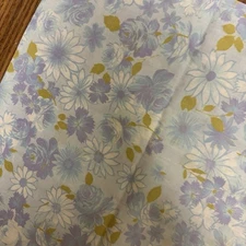 Vintage Lady Pepperell Miralux Percale Floral Pillowcase (one)