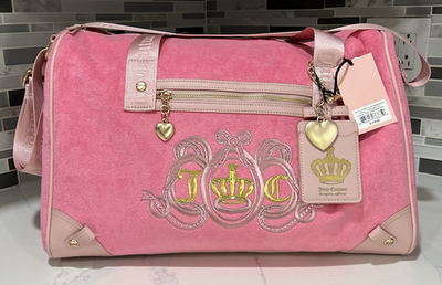 Juicy Couture Juicy Lovers Club Weekender Duffle Pink Lemonade