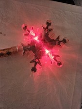 Disney On Ice Light Up Snowflake Wand Multicolor LED Christmas Toy Souvenir