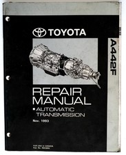 1994 Toyota Land Cruiser A442f Automatic Transmission Overhaul Repair Manual