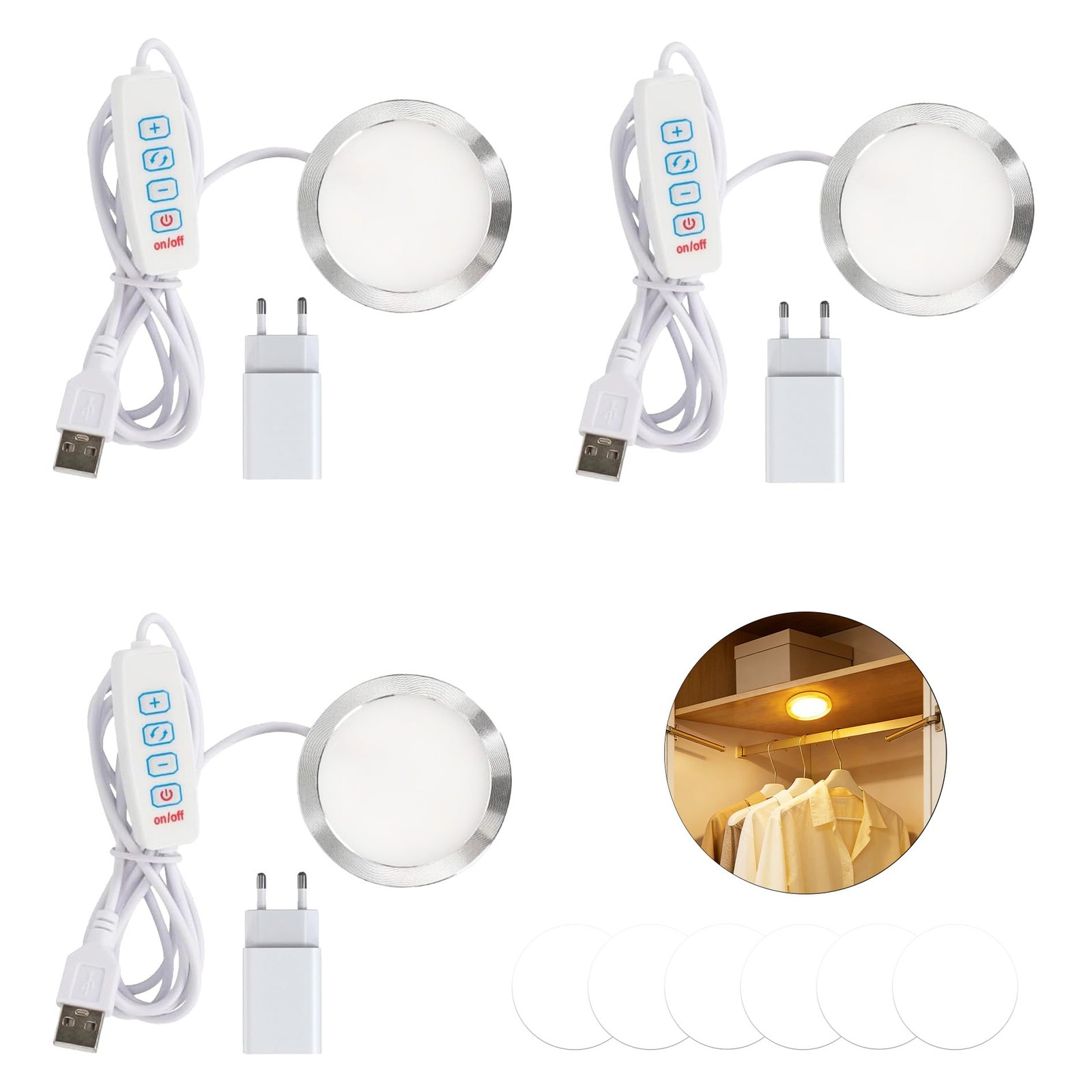 Kit d'ampoules LED 001 Bambu Lab Makerworld lampe 3 couleurs filament 3D