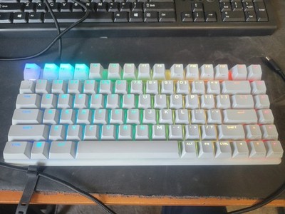(Replaced Key Caps) Alienware - Pro 75% Wireless Mechanical Gaming Keyboard