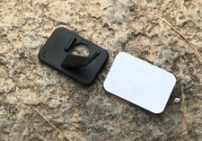 Freccia poggia frecce in plastica ricurvo per sport all'aperto parte di ricambio 3,8 * 2 cm nero