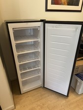 US Stock-Frigidaire 6.5 Cu. ft. Upright Freezer, Platinum Silver, EFRF698