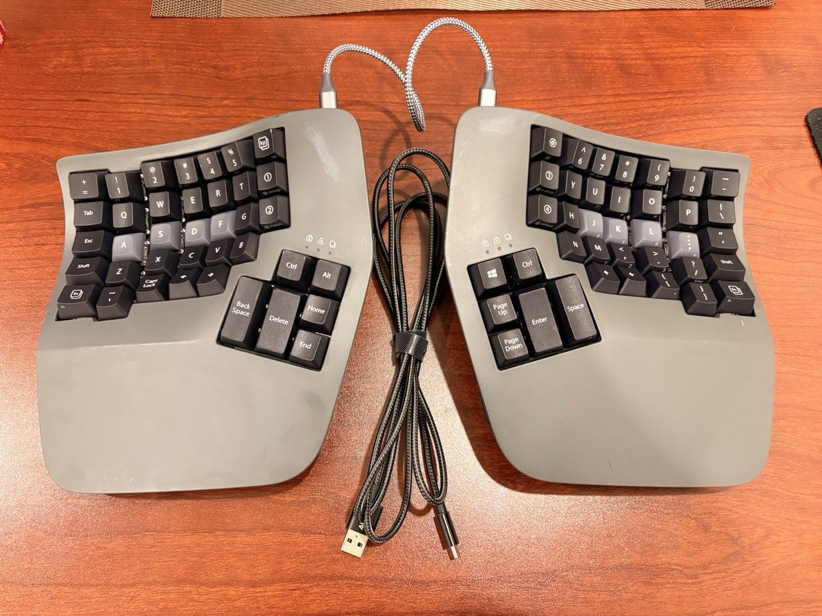 KINESIS Advantage360 Split Ergonomic Keyboard KB360 GBR | eBay
