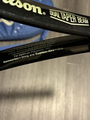 Wilson Hammer 7.2 Tennis Racquet 110 SQ In Graphite Frame 4 3/8
