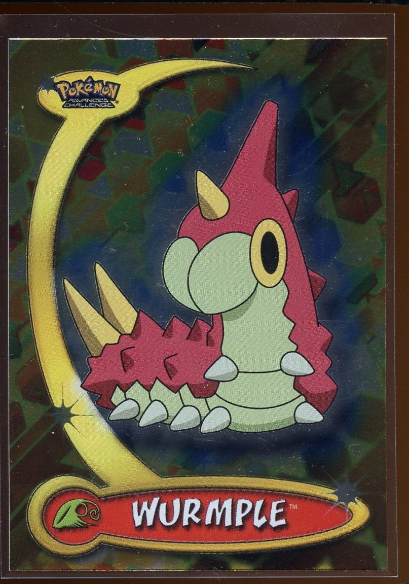 Wurmple Holo Foil 88 NM/NM- Topps Advanced Challenge Pokemon