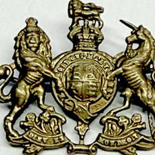 Original British Army Cap Badge - General Service Corps c1942 - 1953 Kings Crown