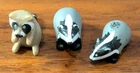 Vtg Playmobil Lot FOREST ANIMALS Foxes Badgers (2) Raccoon 🦝 🦡