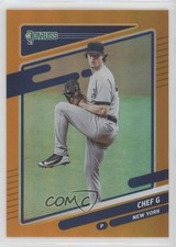 2021 Panini Donruss Variation Holo Orange Gerrit Cole (Chef G) #212 sh7