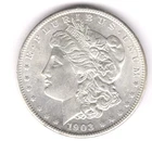1903 O Morgan Dollar MS++++White Original Coin Key Date 100% Orig Full Feathers.
