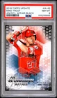 2018 Topps Update An International Affair #IA-43 Mike Trout Black PSA 8