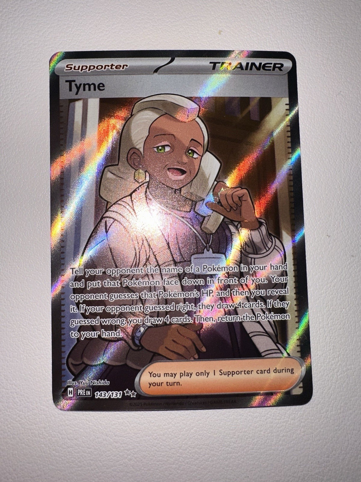 Tyme 143/131 Prismatic Evolutions Holo