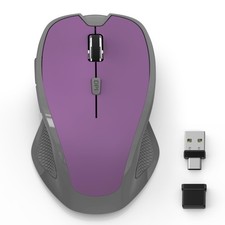 Wireless Bluetooth Mouse for MacBook, Laptop, iPad Air/Pro, Rechargeable Sile...